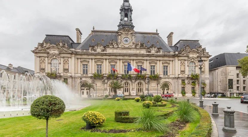 Les parcs et jardins à tours